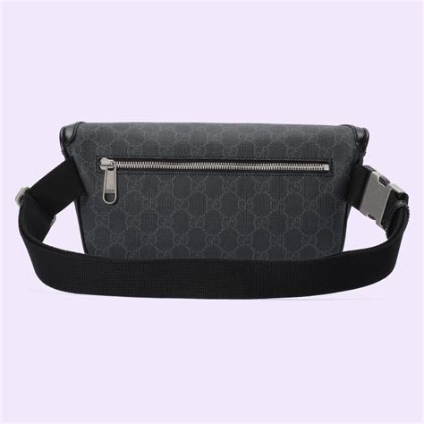 marsupio gucci nero|Marsupio GG misura grande in Supreme nero .